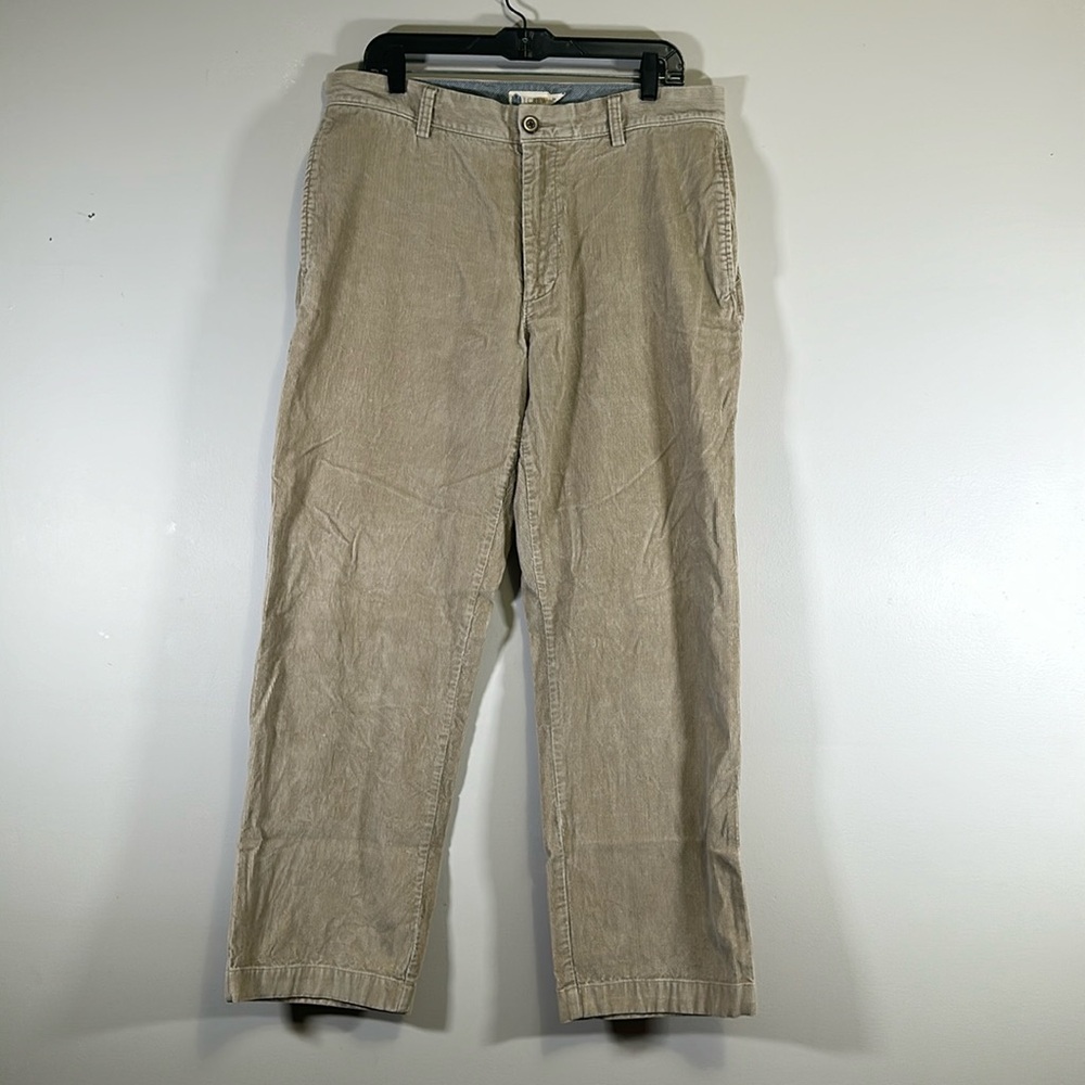 J. Crew corduroy tan beige pants 34 X 30 men’s cords
